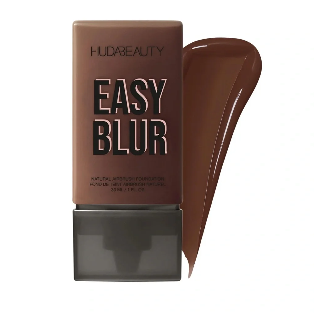 💎 HUDA BEAUTY Easy Blur Natural Airbrush Foundation with Niacinamide Lava Cake